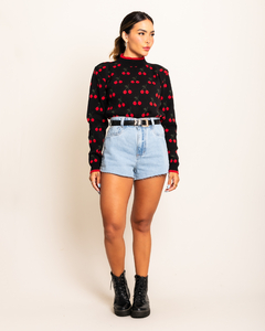 Tricot cherry - Atelie citrika