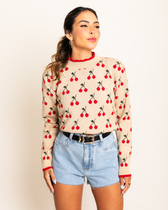 Imagem do Tricot cherry