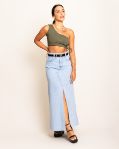 Saia MIDI jeans - Atelie citrika