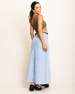 Saia MIDI jeans - loja online