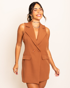 Macaquinho Blazer alfaiataria - loja online
