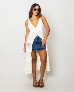 Imagem do Bata boho tricot