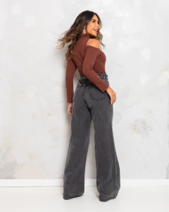 Imagem do Body gola canelado