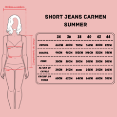 Short jeans carmen delux