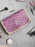 Neceser Plegable Mapamundi Completo Lila