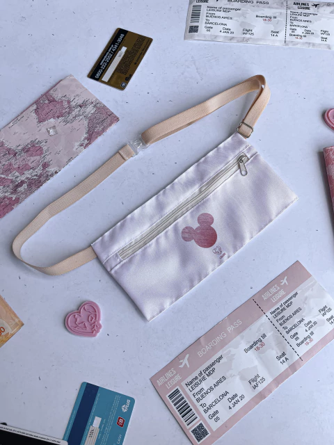 Portavalores Disney Rose Gold