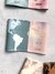 Funda para Pasaporte INSEPARABLES Acuarela