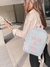 Mochila Viajar es Vivir Celeste y Rosa - tienda online