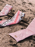 Reposera Plegable Animal Print Glitter Rosa - Leisure