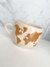 Taza Mapamundi Cremita con Marron PREVENTA