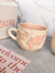 Imagen de Set de tazas x2 Mapamundi Cremita Rosa y Negro PREVENTA