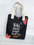Bolsa Playera Vive Negro Estrellado