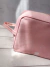Neceser Rectangular Mapamundi Filete Rosa - comprar online
