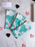 Funda para lentes Corazonada Aqua
