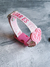 Collar Regulable - Viajar es Vivir Rosa
