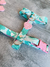 Pretal H Doble Agarre - Corazonada Aqua - comprar online