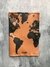Libro Mapamundi marron completo