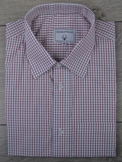 Camisa Manga Curta Vinho - comprar online