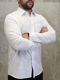 Camisa 100%Algodão Branca - comprar online