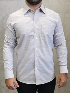 Camisa 100%Algodão Cinza - comprar online