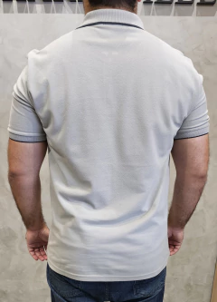 Polo Cinza Ziper - Charleville Camisaria