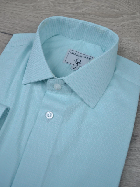 Camisa Maquinetada Verde