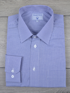 Camisa Listrada Azul