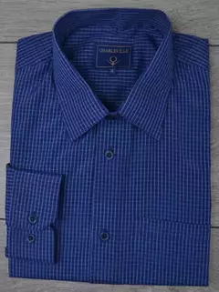 Camisa Xadrez Marinho - comprar online