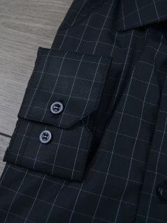 Camisa Xadrez Preta - loja online