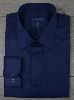 Camisa Maquinetada Marinho