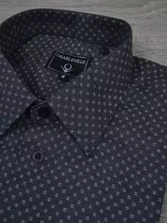 Camisa Maquinetada Preta - comprar online