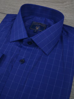 Camisa Xadrez Azul - comprar online