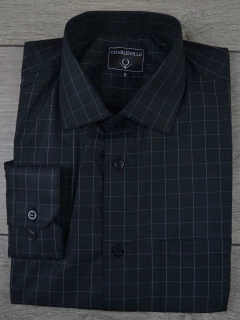 Camisa Xadrez Preta na internet