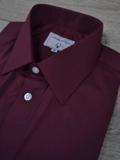 Camisa Business Vinho - Charleville Camisaria