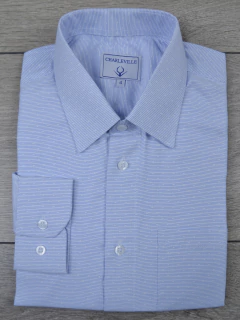 Camisa Maquinetada Azul - loja online
