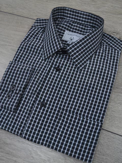 Camisa Xadrez Preta na internet