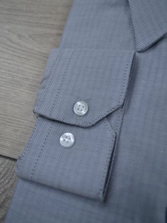 Camisa Maquinetada Cinza - loja online