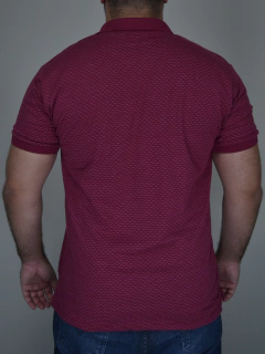 Polo Botão Vinho na internet