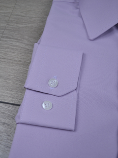 Camisa Microfibra Lilás - Charleville Camisaria