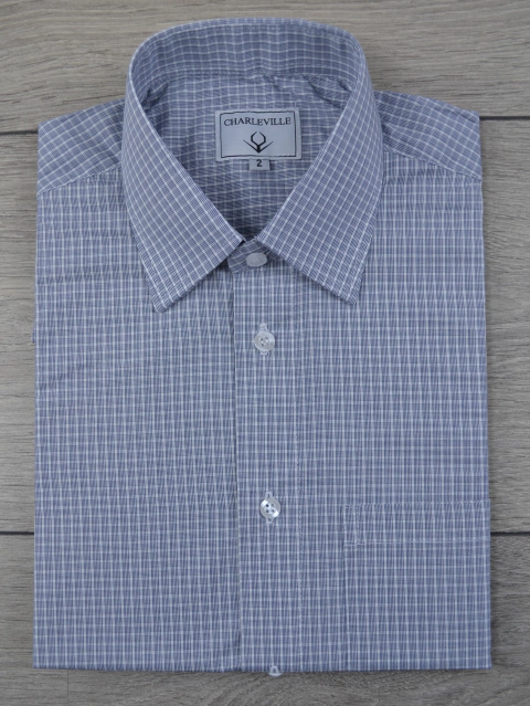 Camisa Manga Curta Urban Fio 50 Xadrez