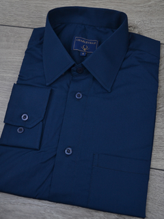 Camisa fio 50 Azul Marinho