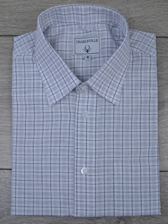 Camisa Manga Curta Xadrez