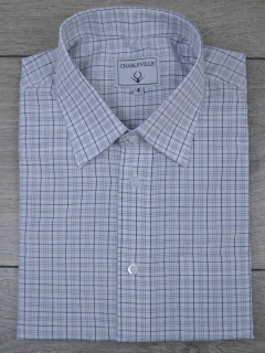 Camisa Manga Curta Xadrez