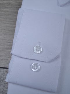 Camisa Maquinetada Branca - comprar online