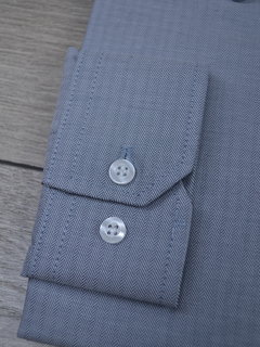 Camisa Maquinetada Cinza - comprar online