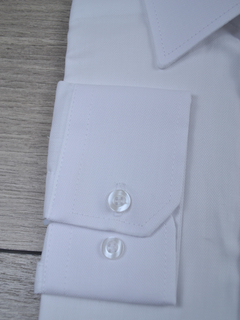 Camisa Maquinetada Branca 2 - Charleville Camisaria