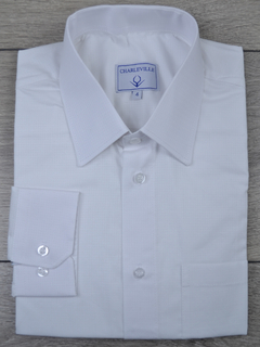 Camisa Maquinetada Branca 3 na internet