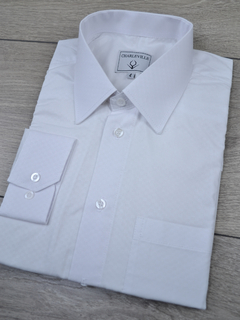 Camisa Maquinetada Branca 4 - comprar online
