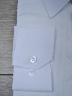 Camisa Maquinetada Branca 4 - Charleville Camisaria