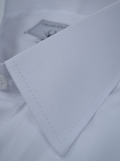 Camisa Maquinetada branca espinha de peixe - comprar online